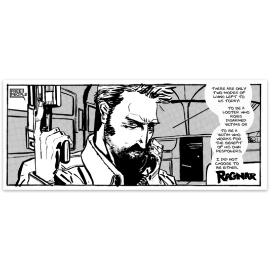 Ragnar Comic Sticker