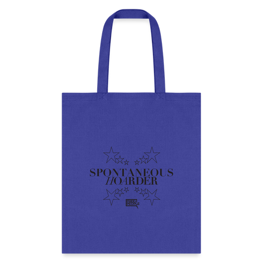 Spontaneous Hoarder | Tote Bag - royal blue