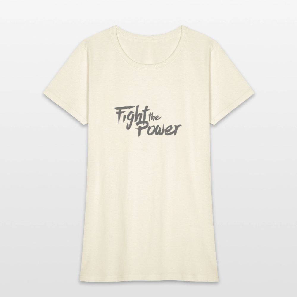 Fight the Power | Women's Tee - off white