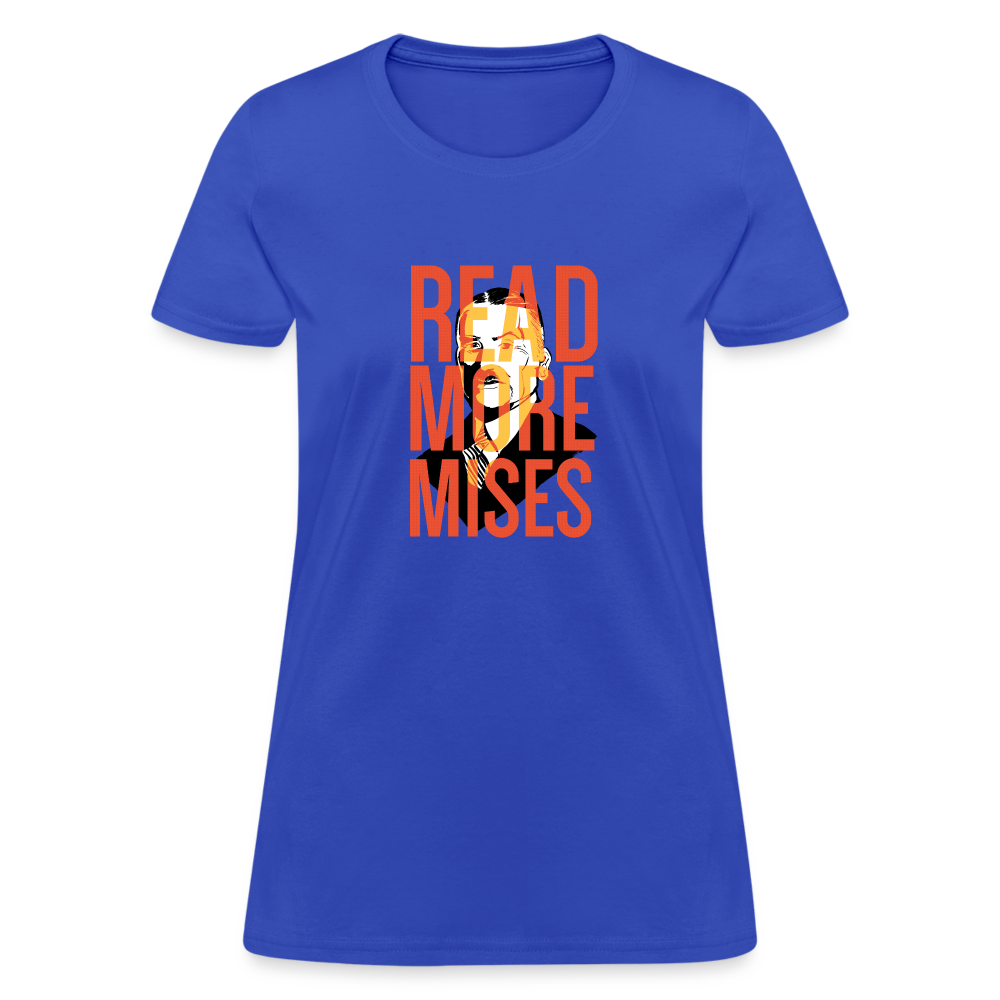 Read More Mises | Women's Tee - royal blue