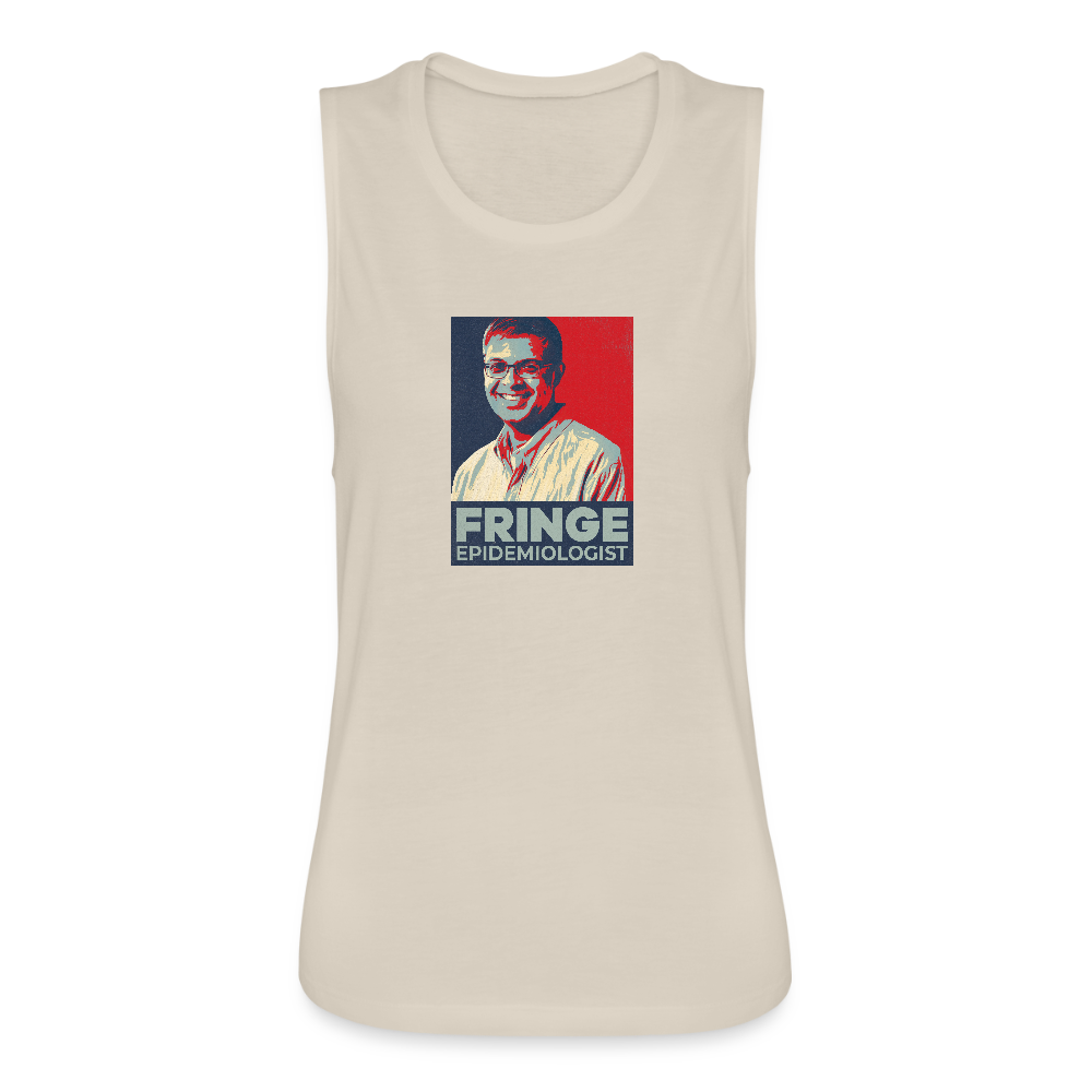 Fringe Epidemiologist | Women's Muscle Tank - dust