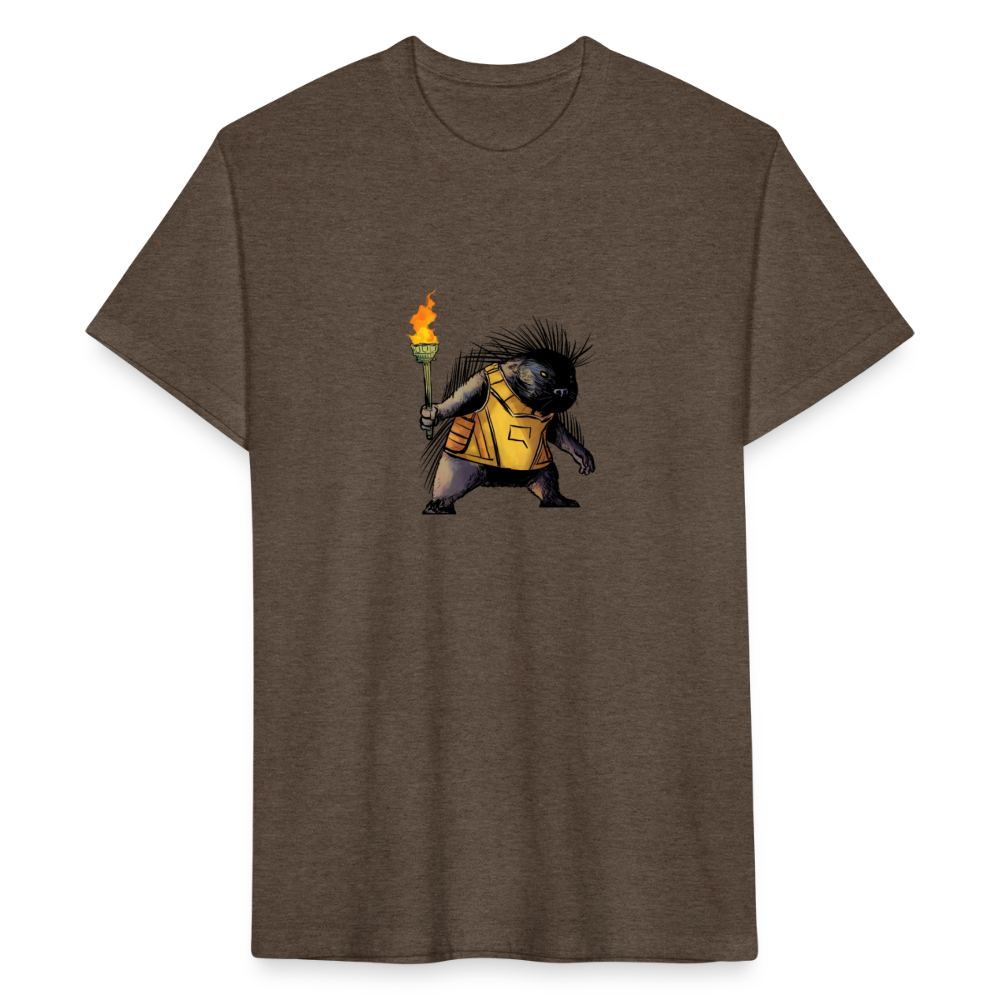 Free the Porcupine | Men's Tee - heather espresso