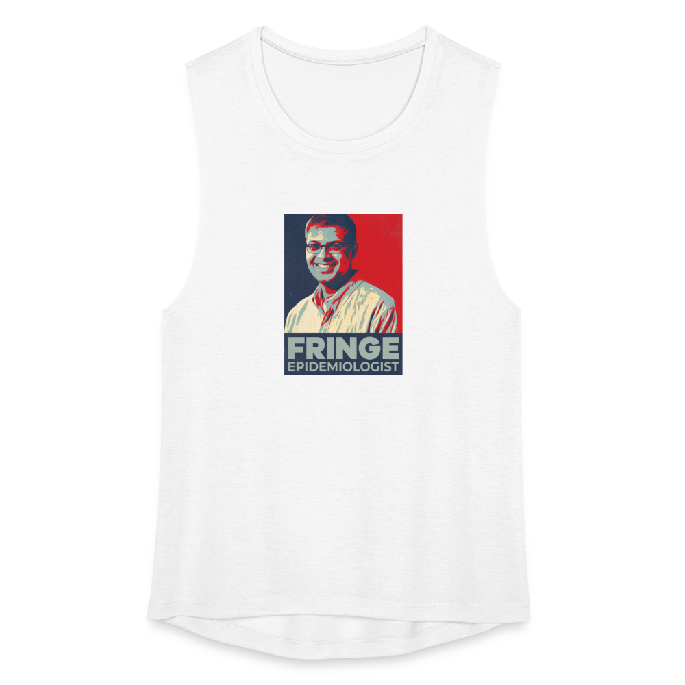 Fringe Epidemiologist | Women's Muscle Tank - white