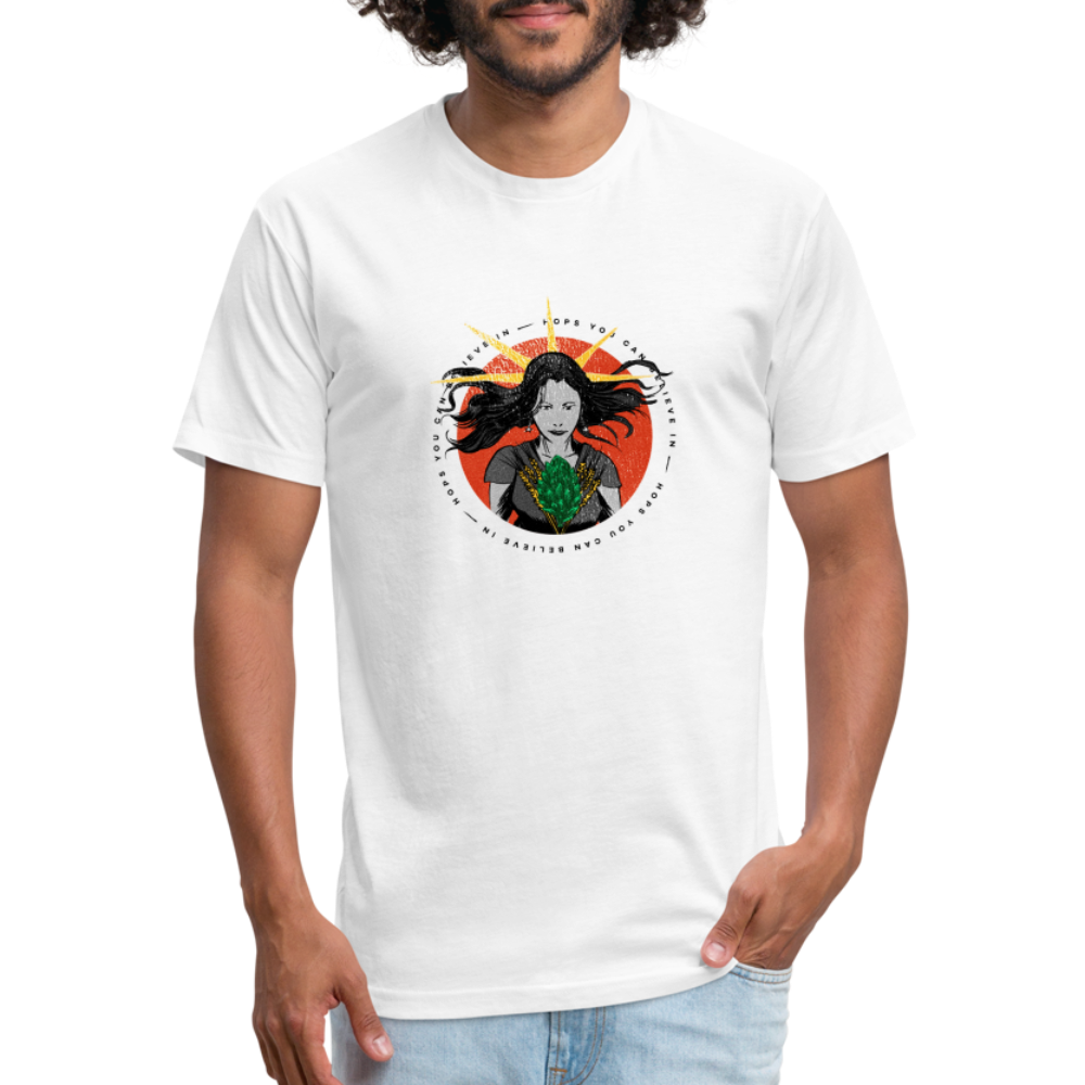 Hops You Can Believe In | Men's Tee - white