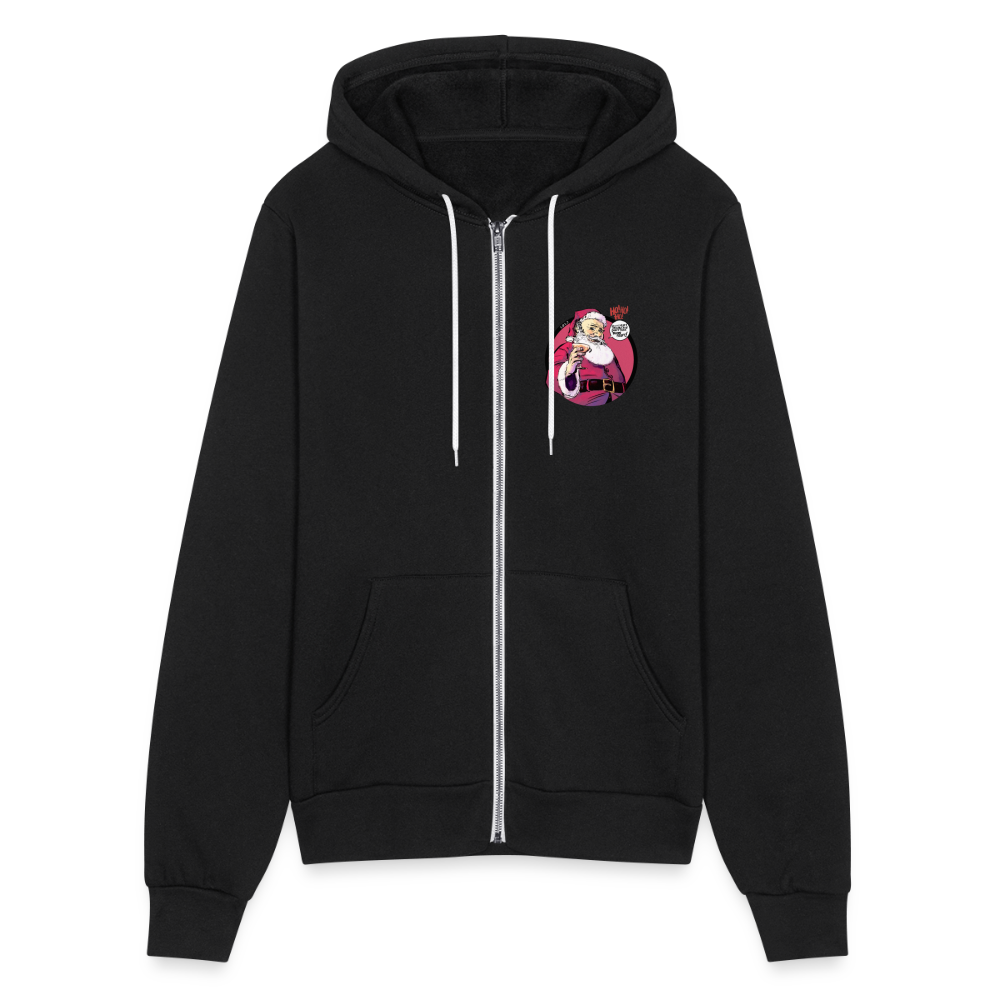 2023 Santa | Zip Hoodie - black