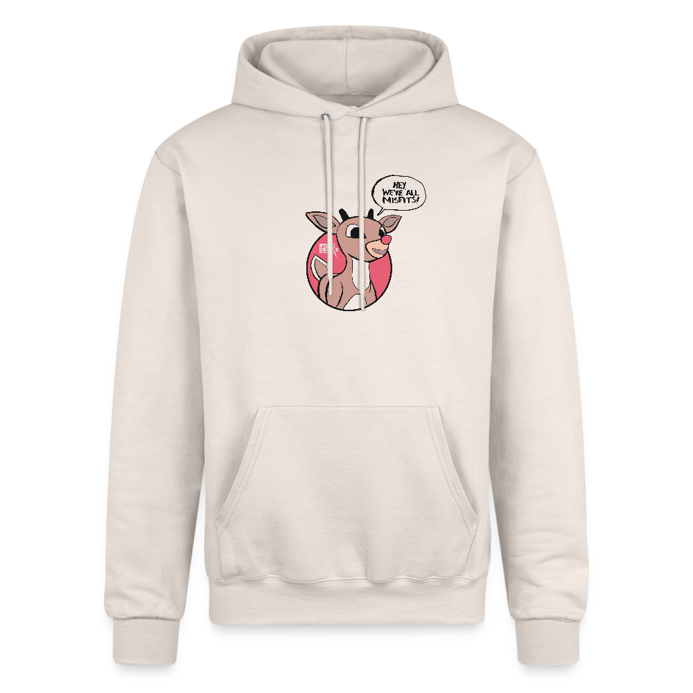 Rudolph Misfits | Pullover Hoodie - Sand