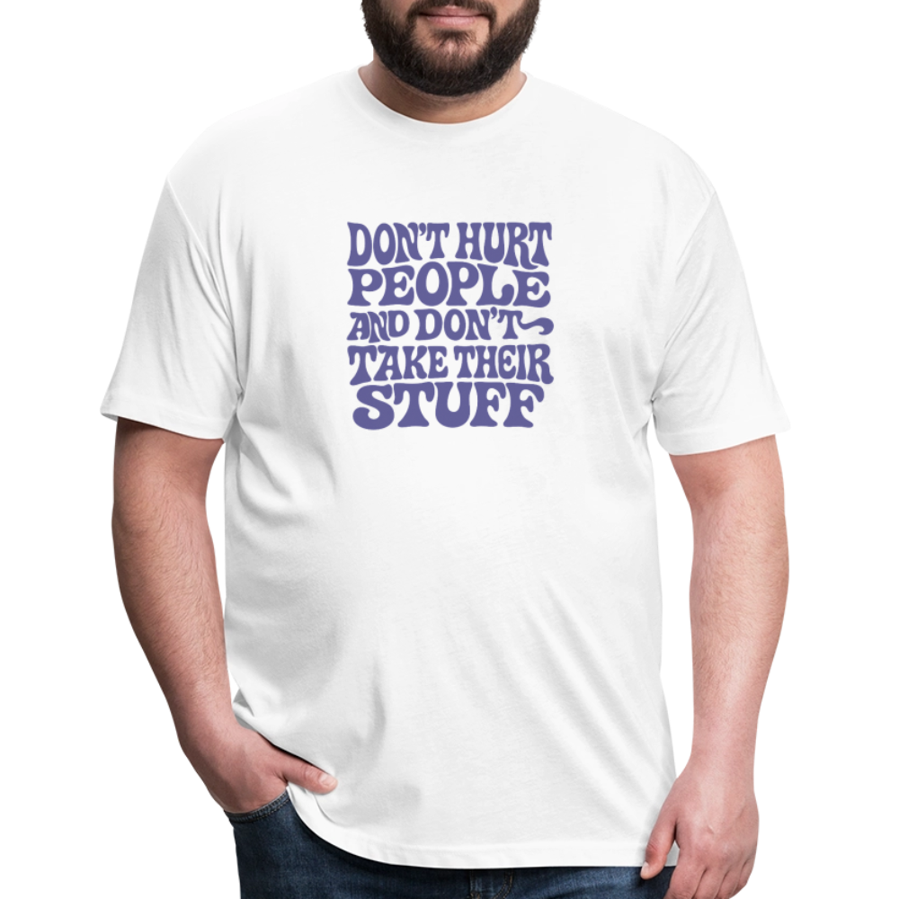 Don't Hurt People | Retro | Men's Tee - white