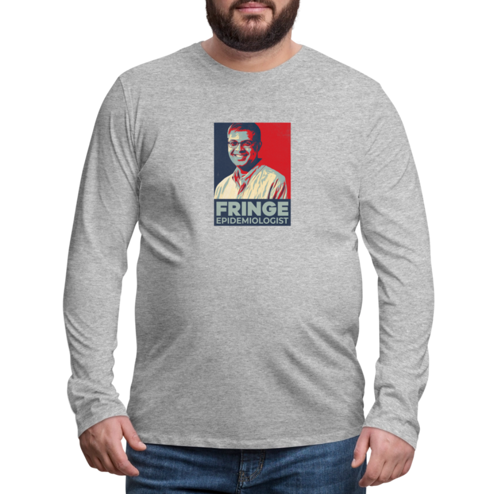 Fringe Epidemiologist | Men's Long Sleeve Tee - heather gray