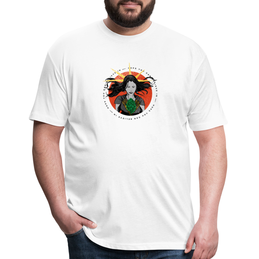 Hops You Can Believe In | Men's Tee - white
