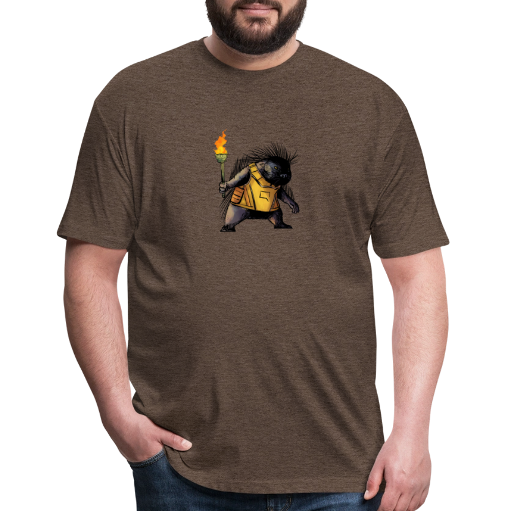 Free the Porcupine | Men's Tee - heather espresso