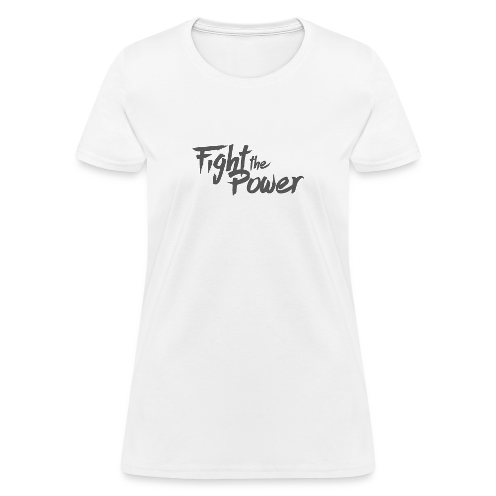 Fight the Power | Women's Tee - white
