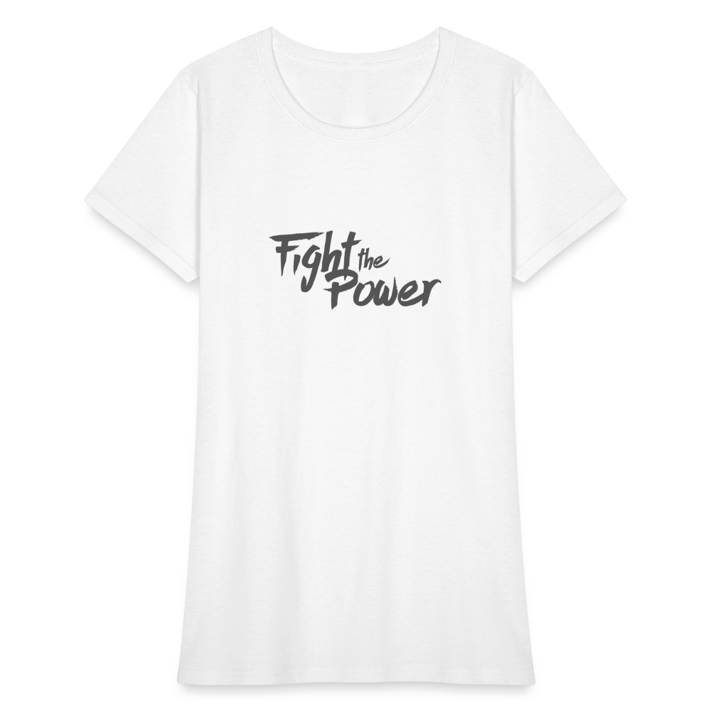 Fight the Power | Women's Tee - white