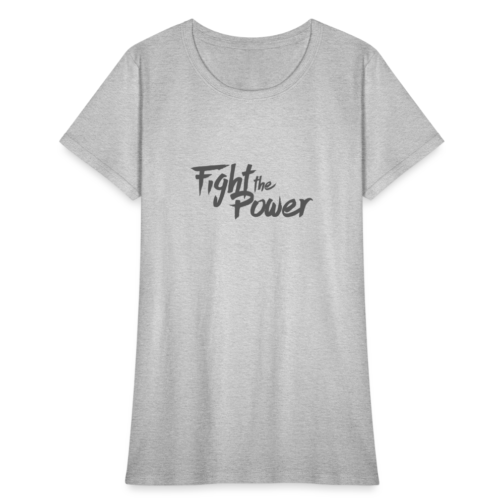 Fight the Power | Women's Tee - heather gray
