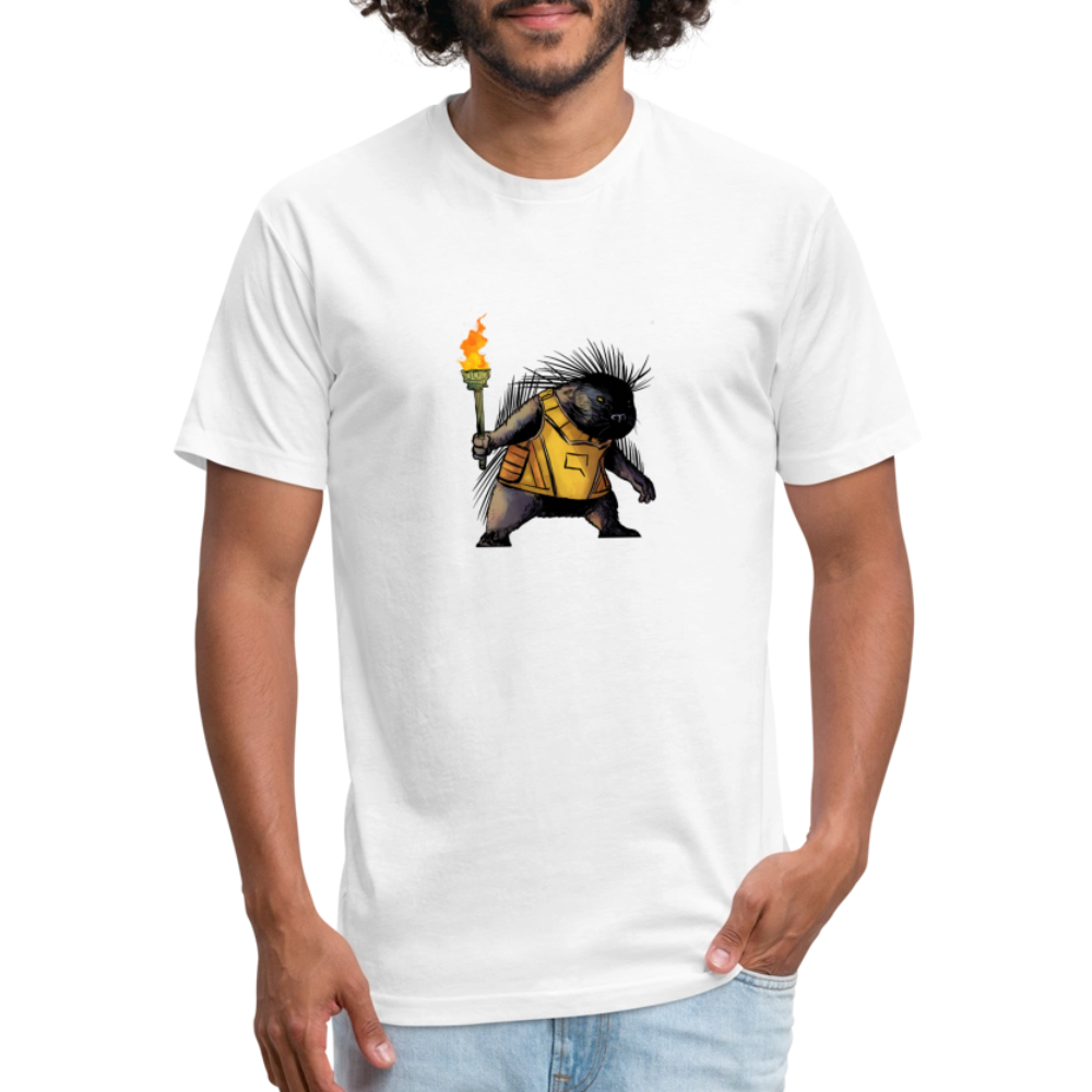 Free the Porcupine | Men's Tee - white