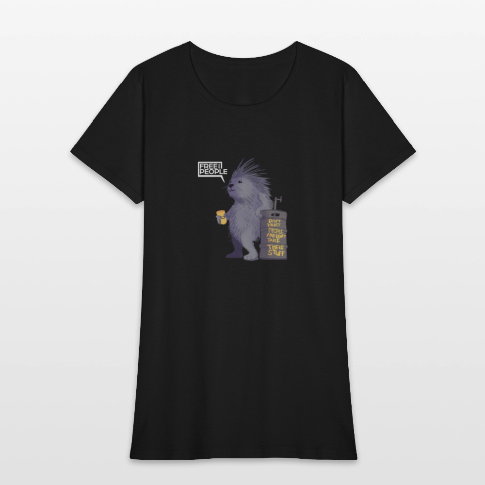 Porcupine Kegger | Women's Tee - black