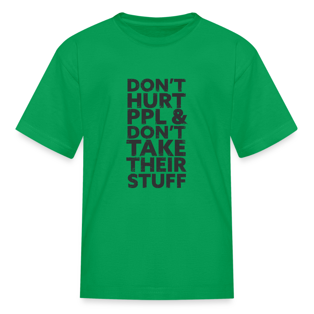 Don't Hurt People | Youth Tee - kelly green
