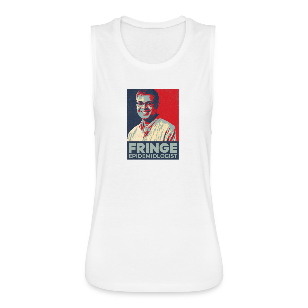 Fringe Epidemiologist | Women's Muscle Tank - white