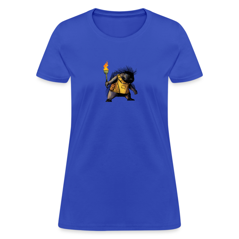 Free the Porcupine | Women's Tee - royal blue