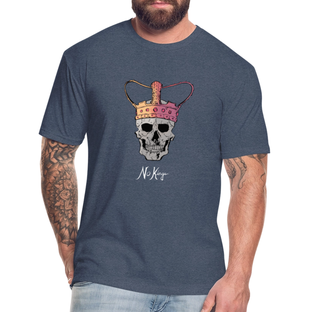 No Kings | Men's Tee - heather navy