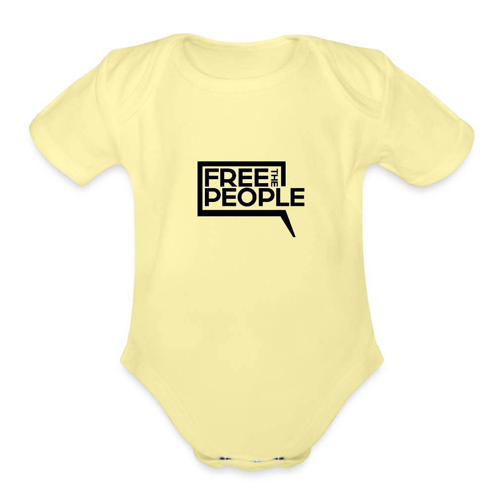 Free the People | Baby Onesie - washed yellow