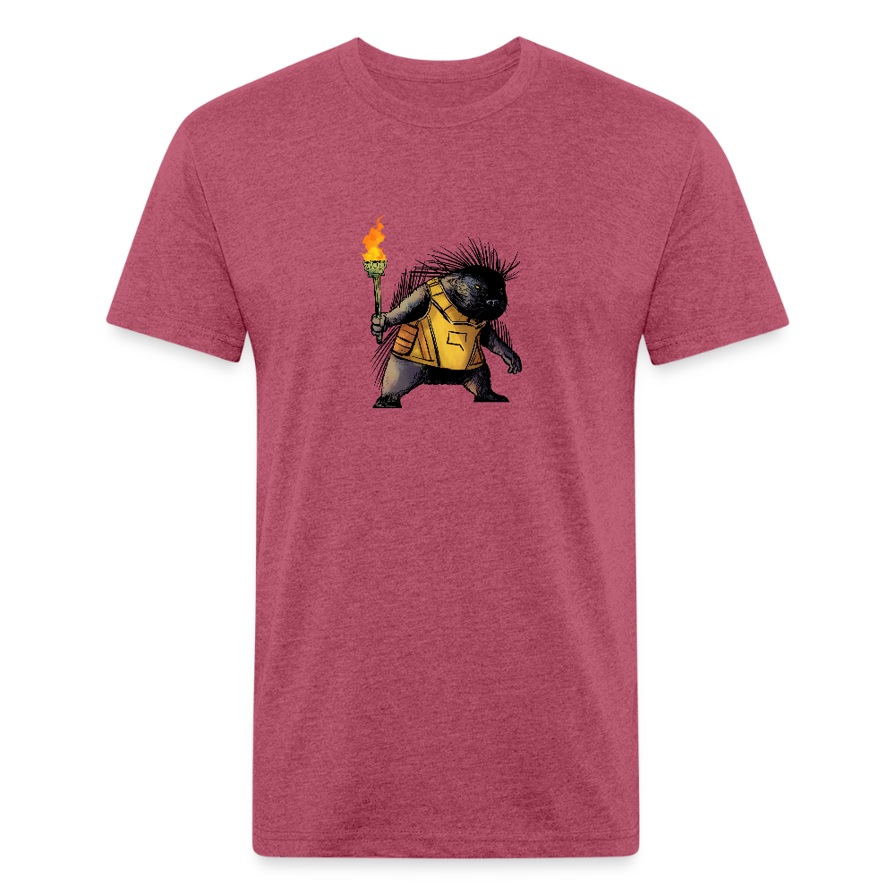 Free the Porcupine | Men's Tee - heather burgundy