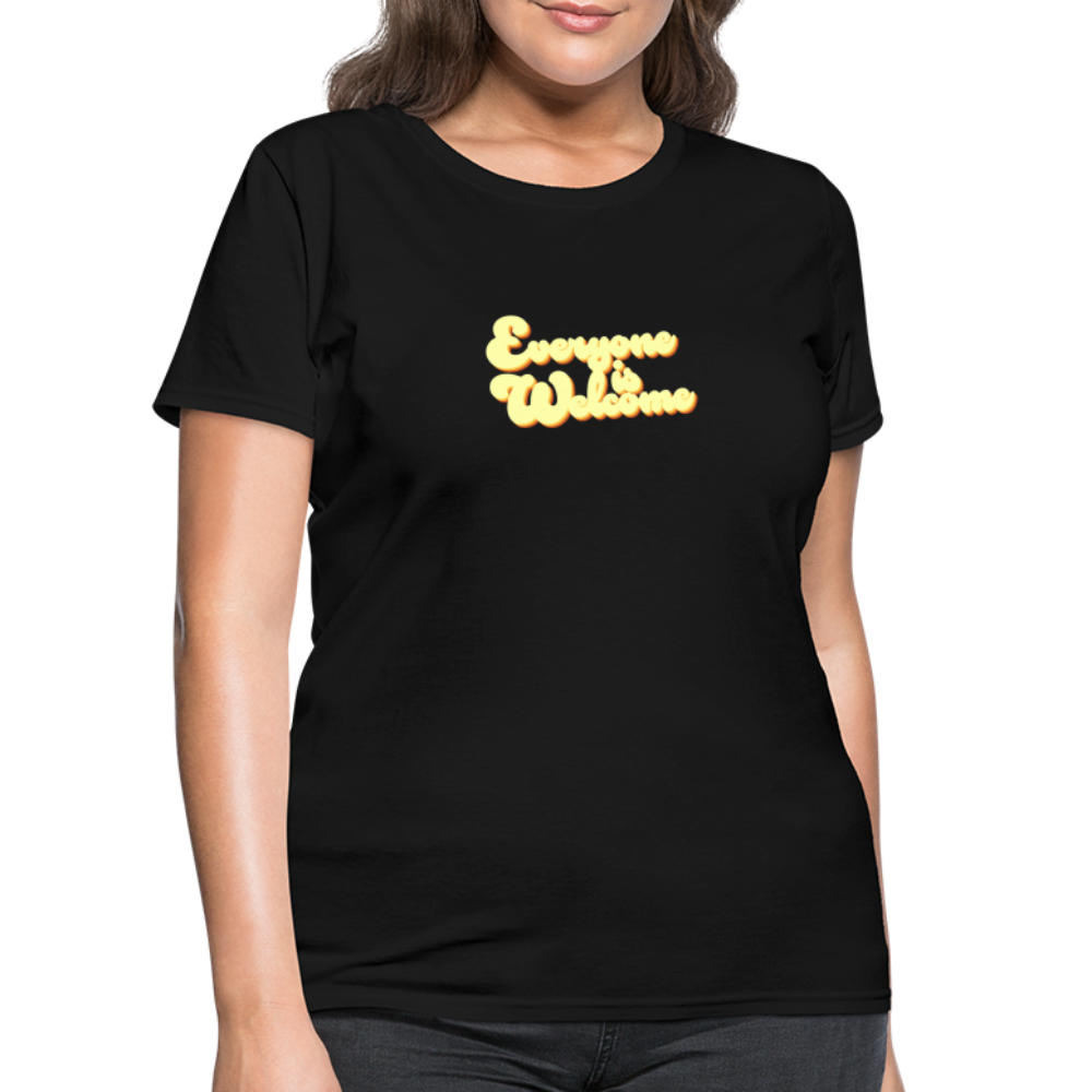 Everyone is Welcome | Women's Tee - black