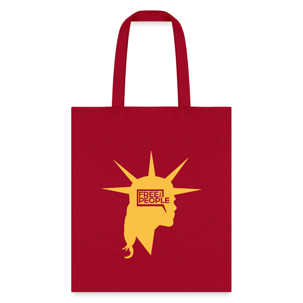 Liberty Head | Tote Bag - red