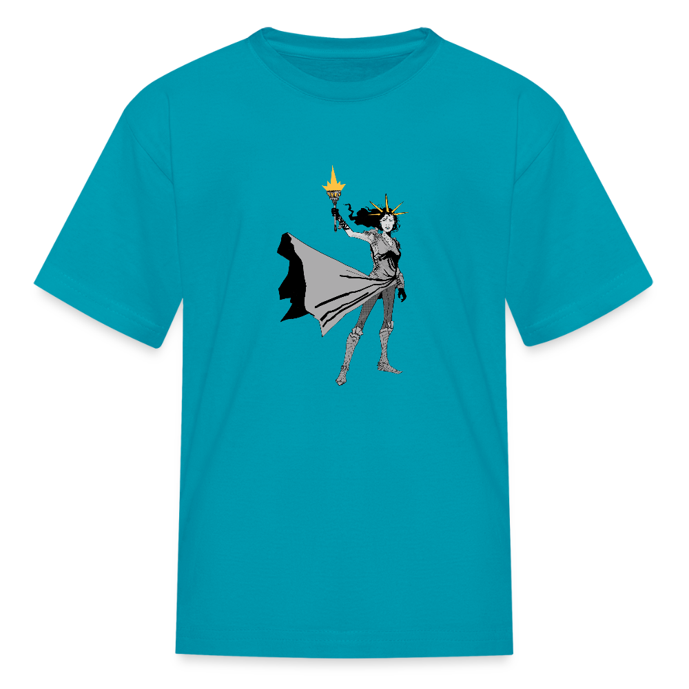 Liberty Hero | Youth Tee - turquoise