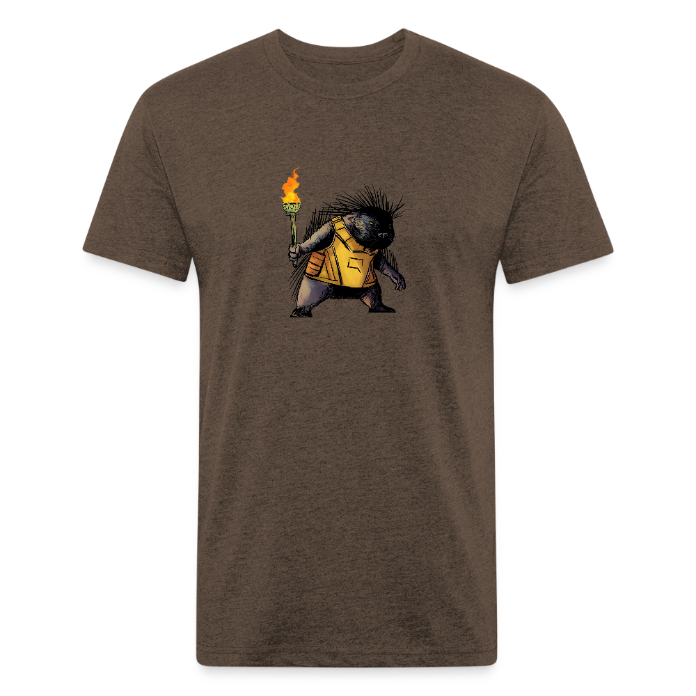 Free the Porcupine | Men's Tee - heather espresso
