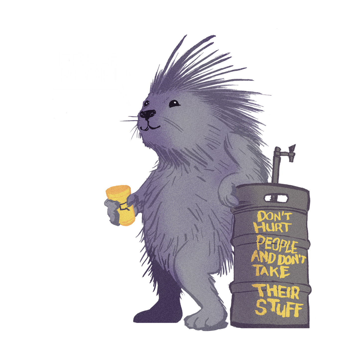 Porcupine Kegger | Women's Tee