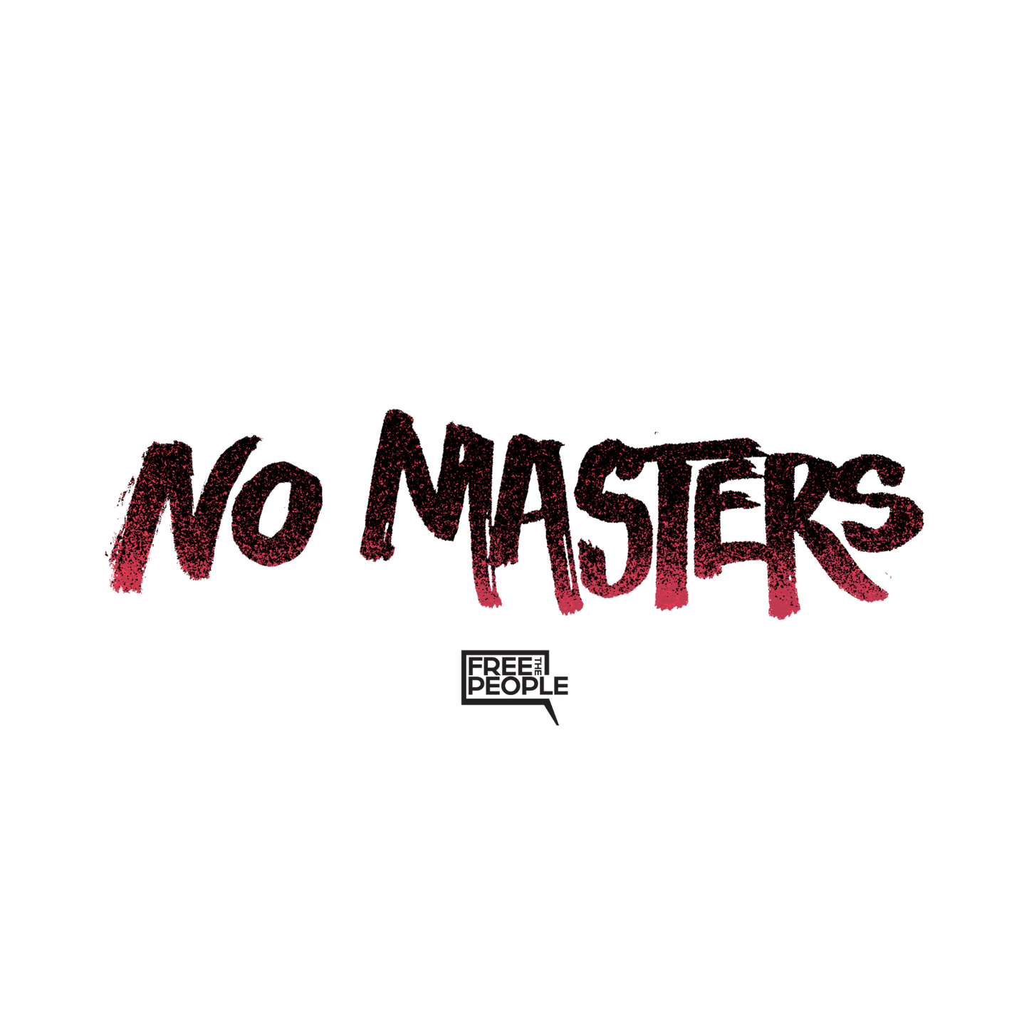 No Masters | Men's Long Sleeve Tee