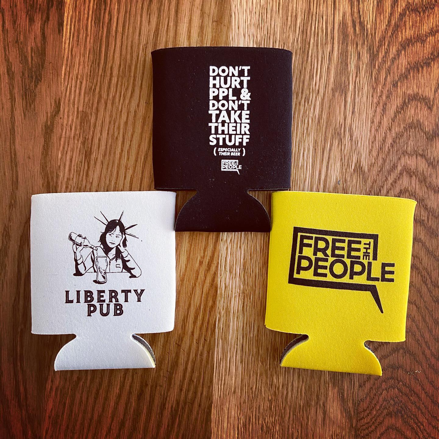 Free the People Beverage Koozie