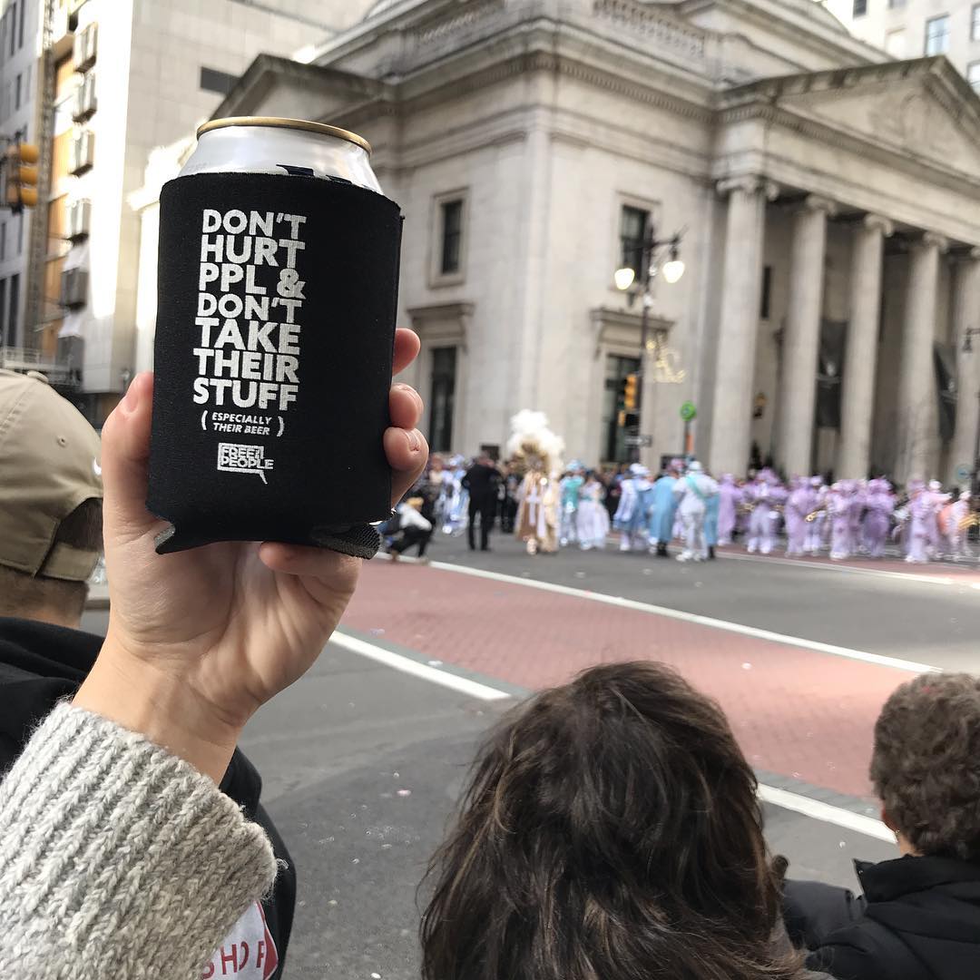 Don't Hurt People Beverage Koozie