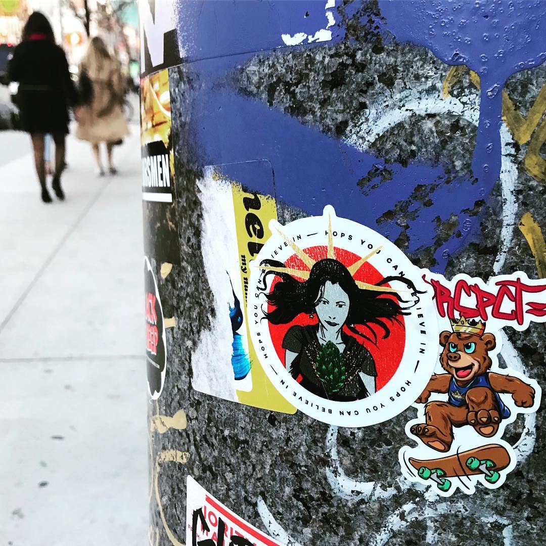 Hops You Can Believe In Sticker