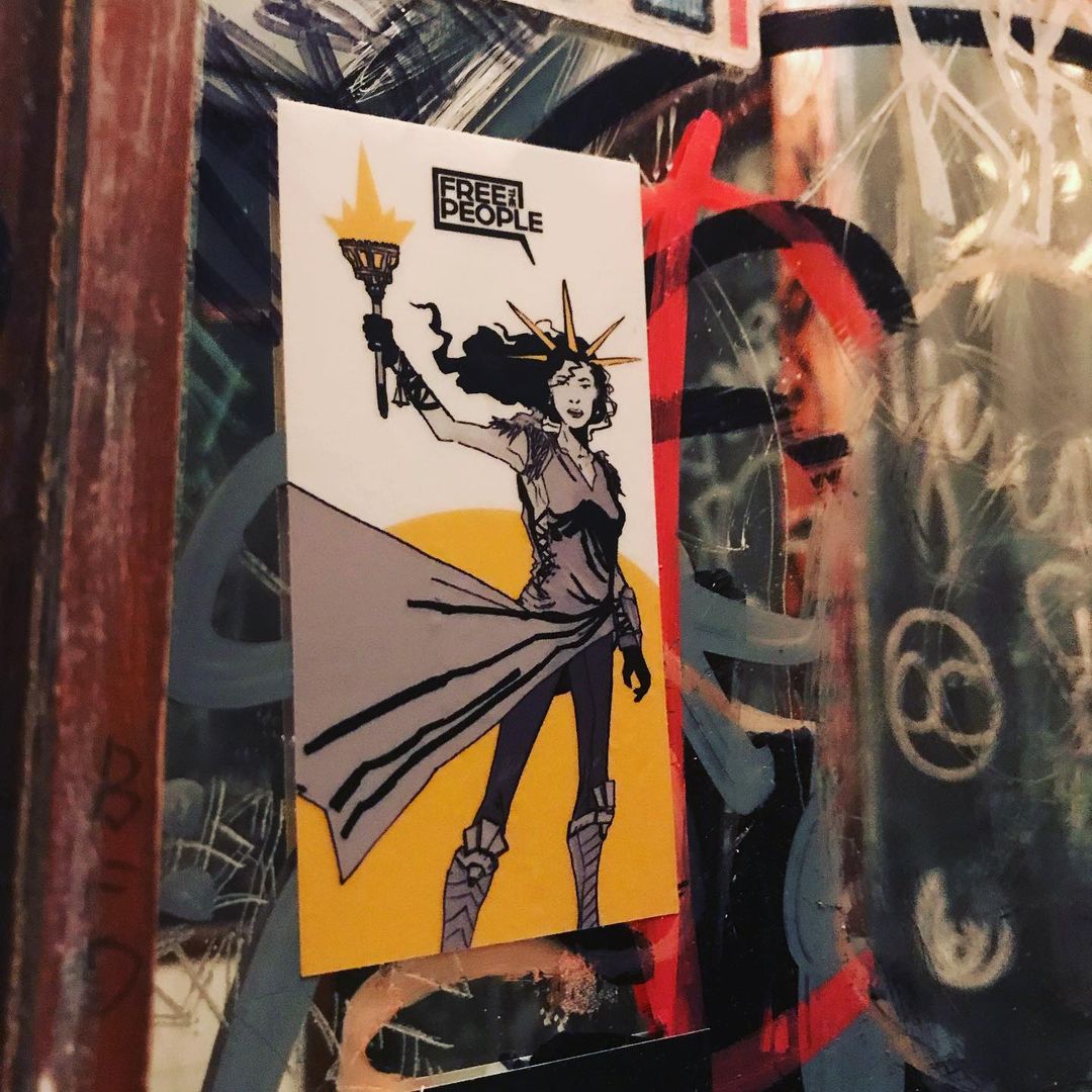 Liberty Hero Sticker