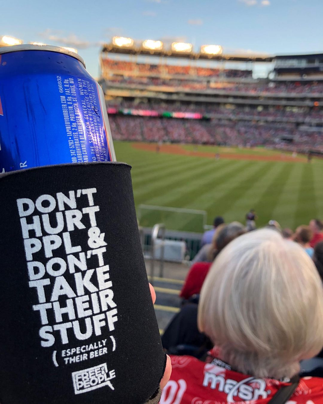 Don't Hurt People Beverage Koozie