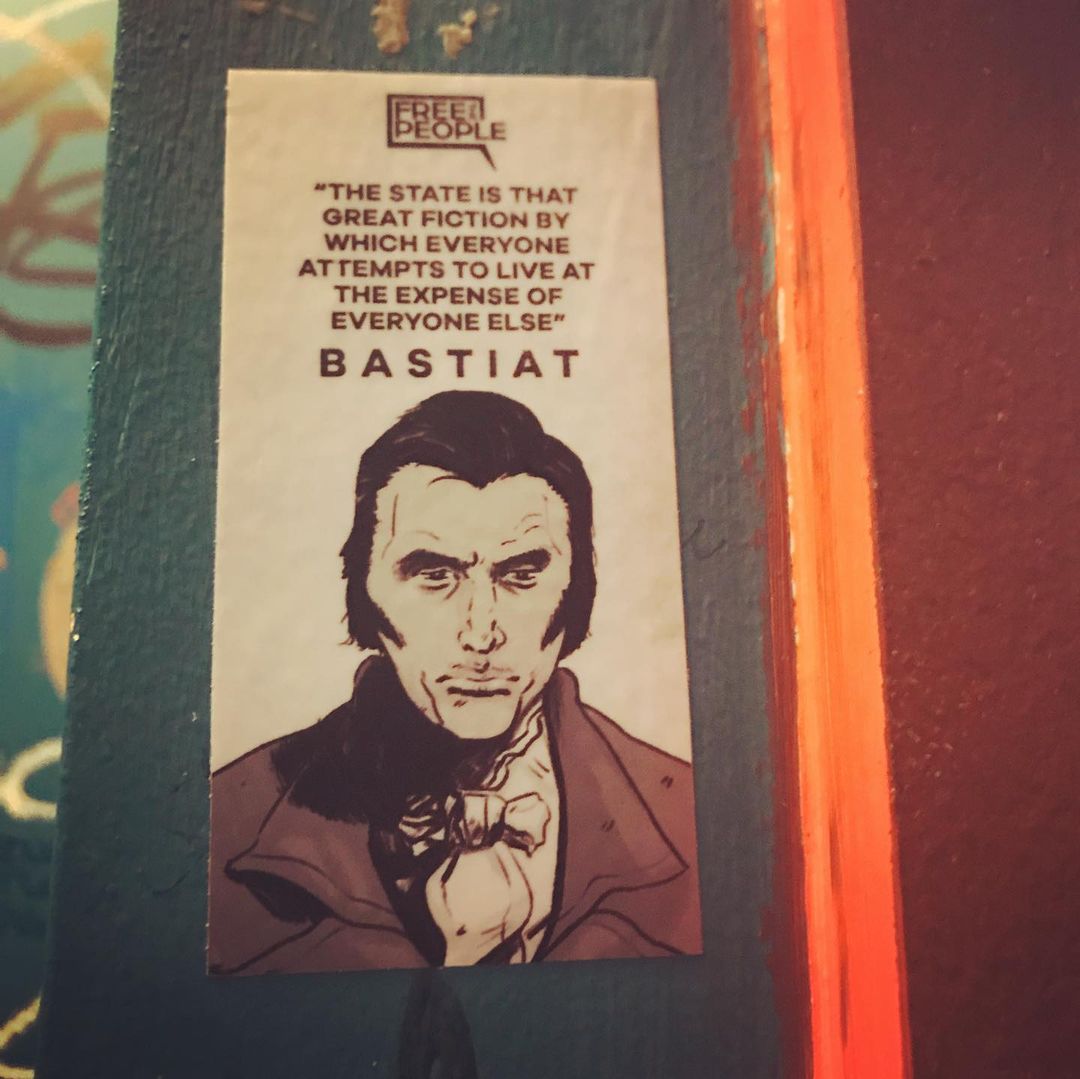 Frédéric Bastiat Sticker