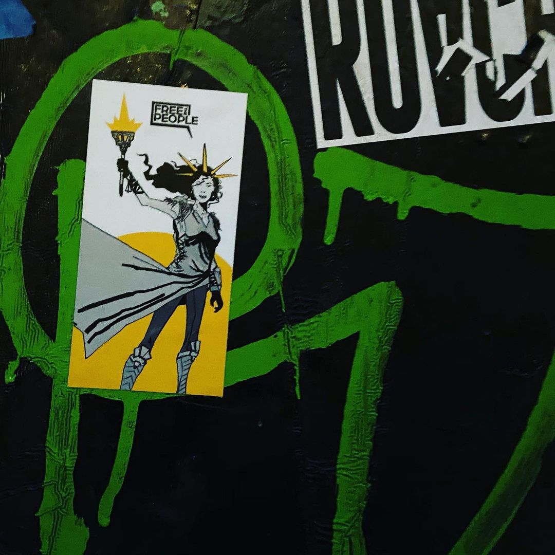 Liberty Hero Sticker