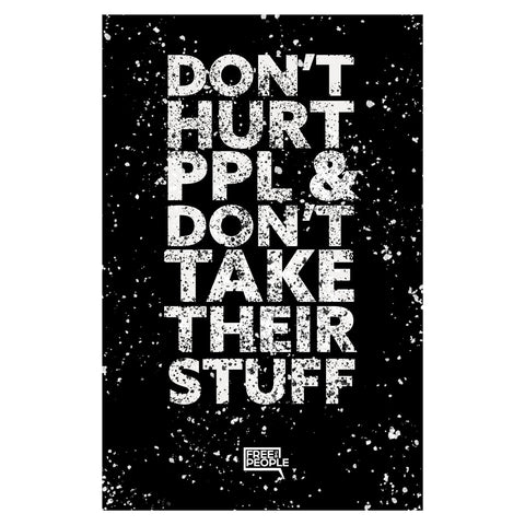 Don't Hurt People Poster