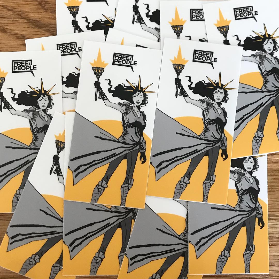 Liberty Hero Sticker