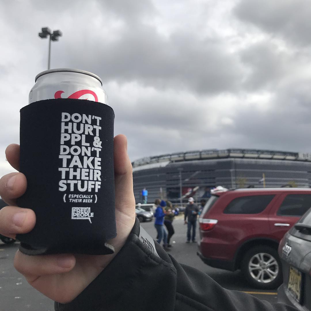 Don't Hurt People Beverage Koozie