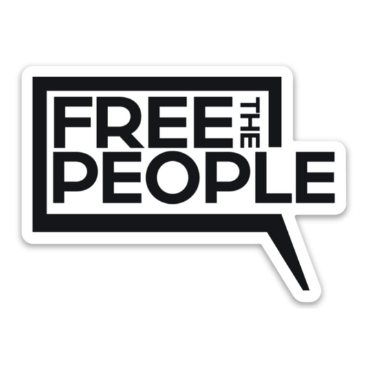 Free the People Sticker