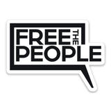 Free the People Sticker