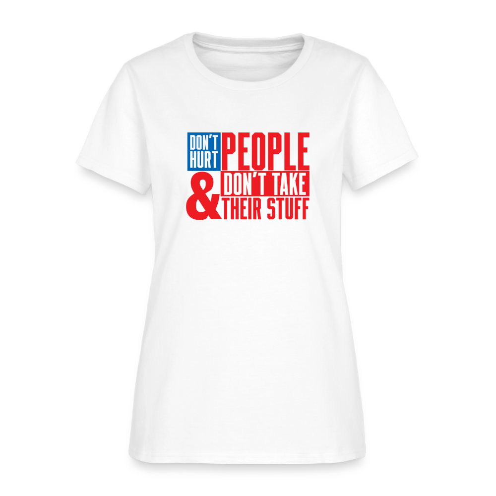 Don't Hurt People | America | Women's Tee - white
