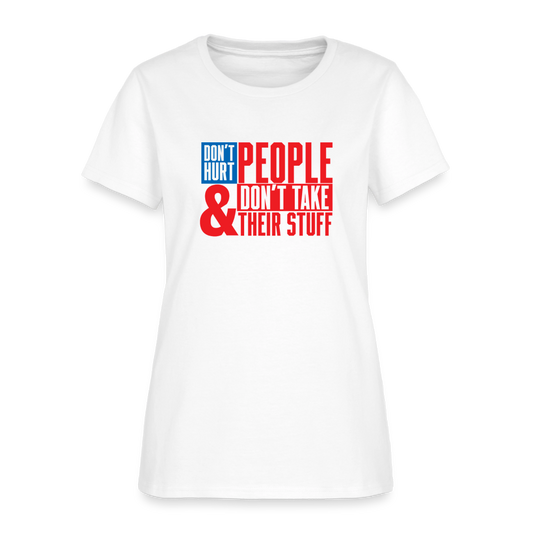 Don't Hurt People | America | Women's Tee - white