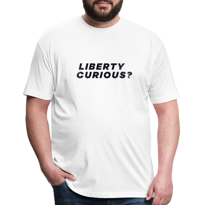 Liberty Curious? | Men's Tee - white