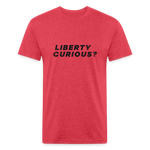 Liberty Curious? | Men's Tee - heather red