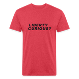 Liberty Curious? | Men's Tee - heather red