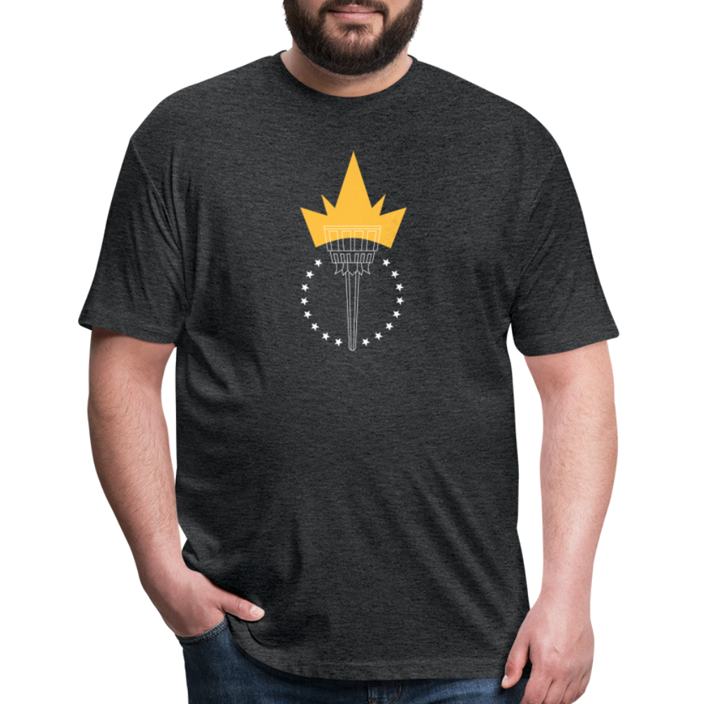 Freedom Torch | Men's Tee - heather black