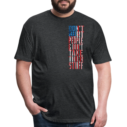 Don't Hurt People | Flag | Men's Tee - heather black
